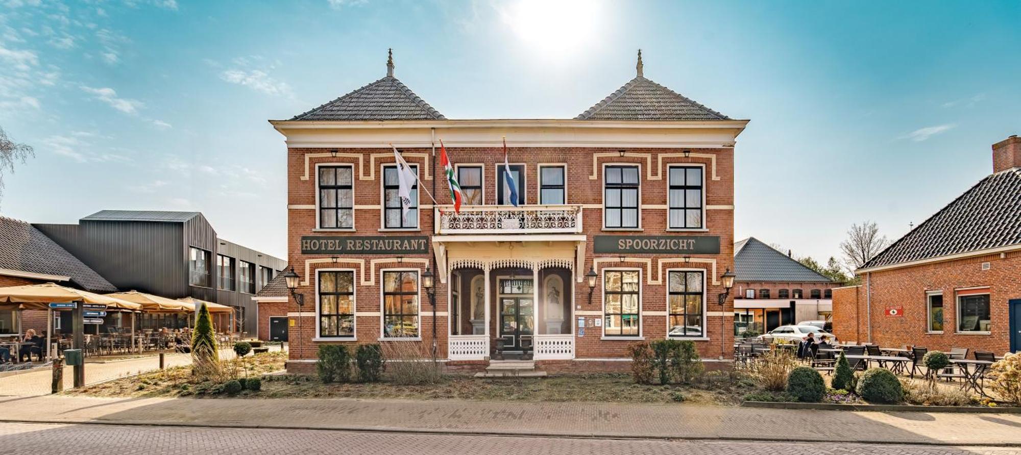 Hotel Spoorzicht & Spa Loppersum Exterior foto